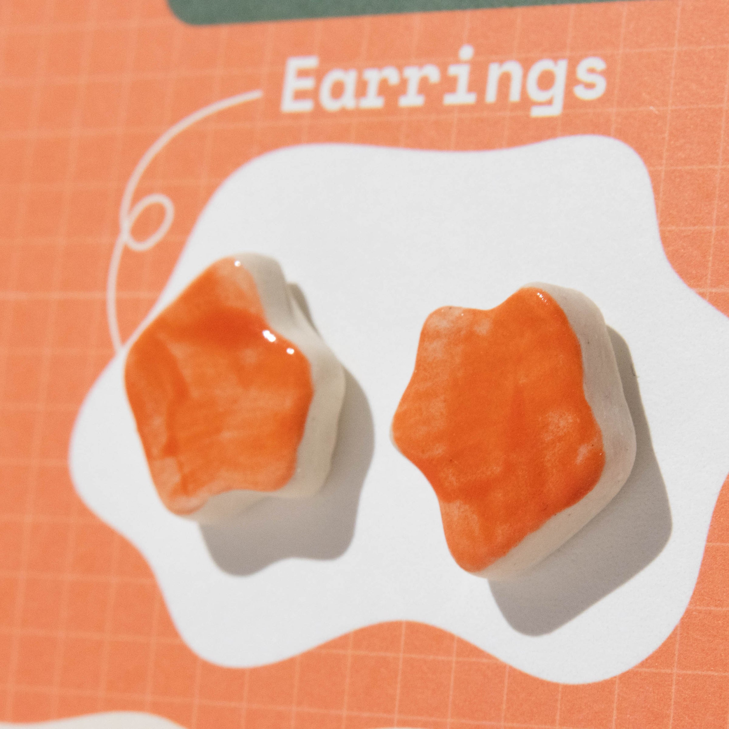 Ceramic Earrings - Illustrated Things by Esther