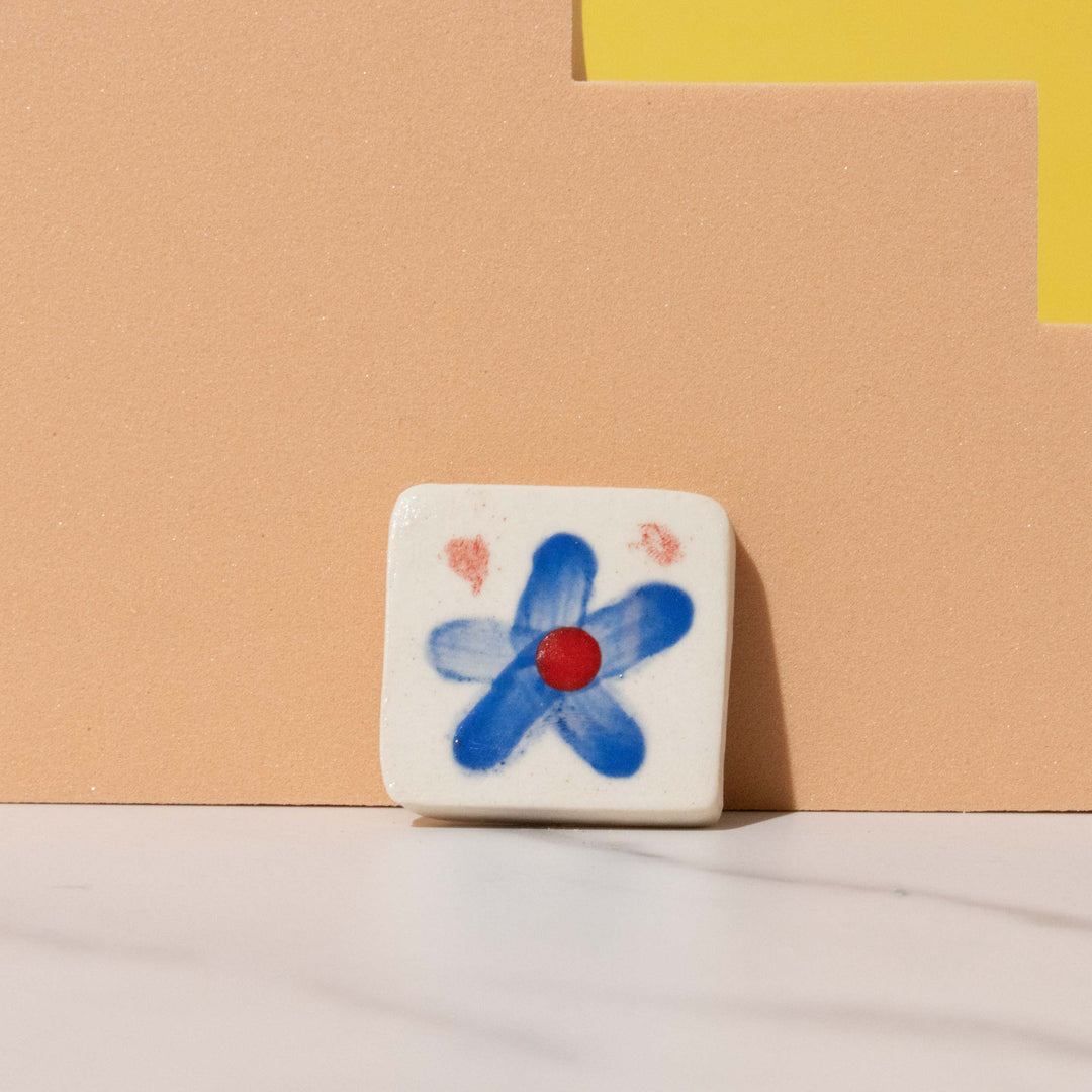 Handmade Hand-painted Ceramic Magnets (Small) - Illustrated Things by Esther